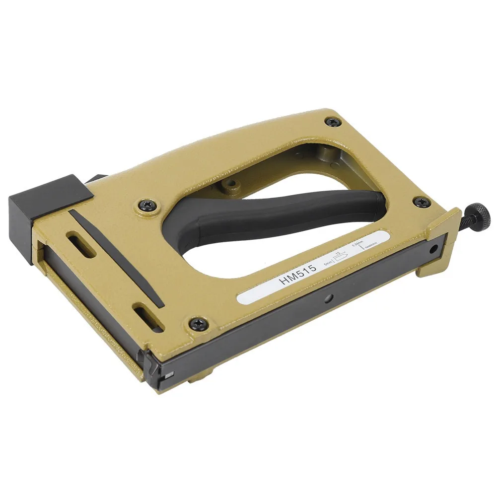 Ручной пистолет для ногтей HM515 производства мебели украшения интерьера кожаный продукт инструменты фиксации обратной стороны