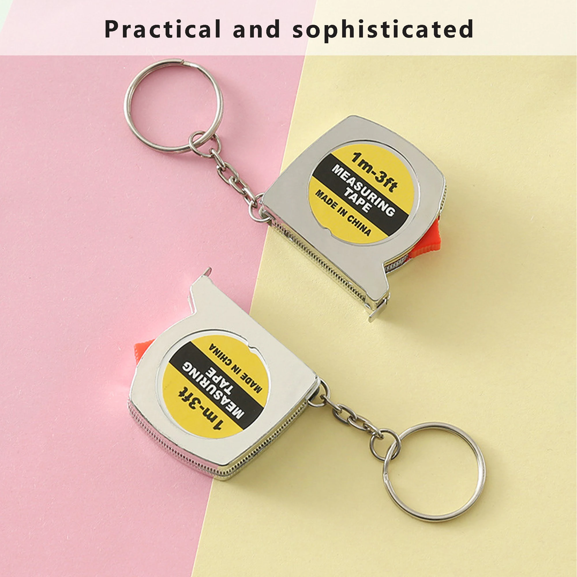 Custom Printed 3.25 Ft. Mini Grip Tape Measure Keychain – Promo Direct