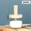 transparent bottle with beige cap and spoon