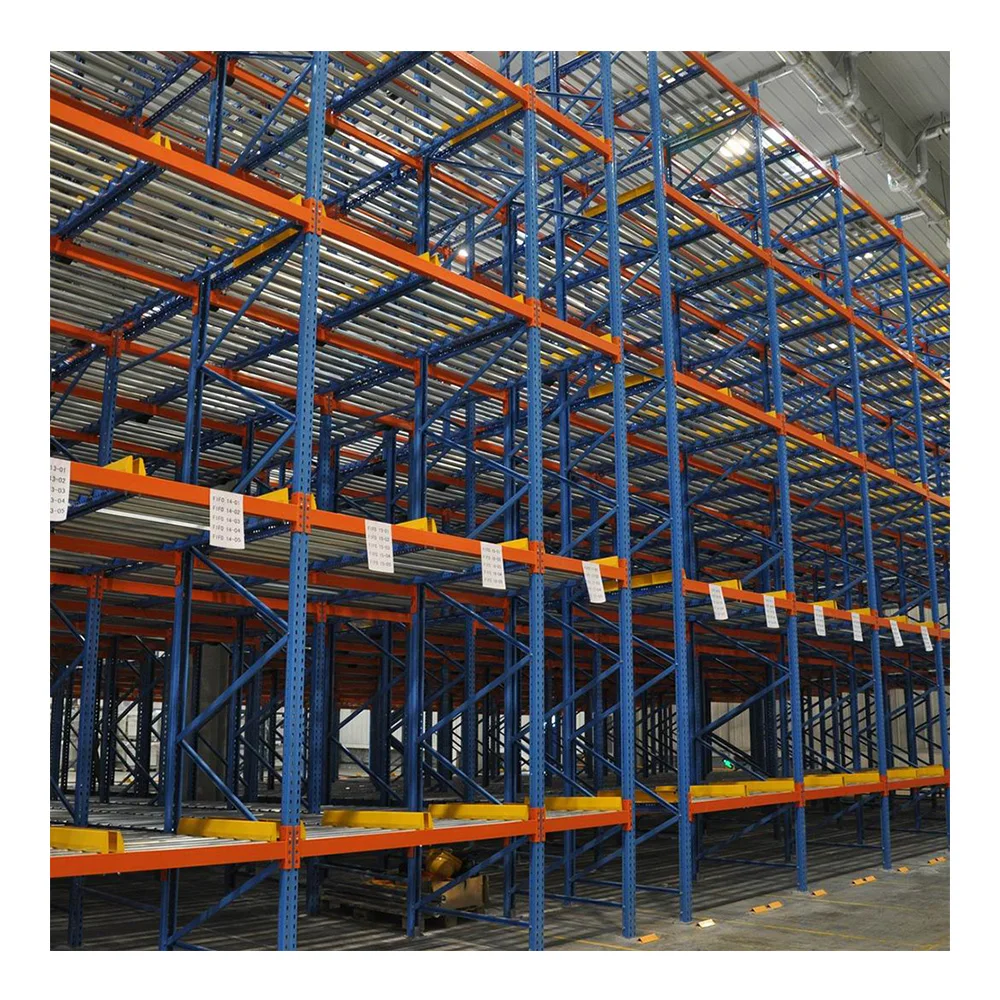 Gravity Flow Racking Shelf With Rolls Selective Pallet Rack| Alibaba.com