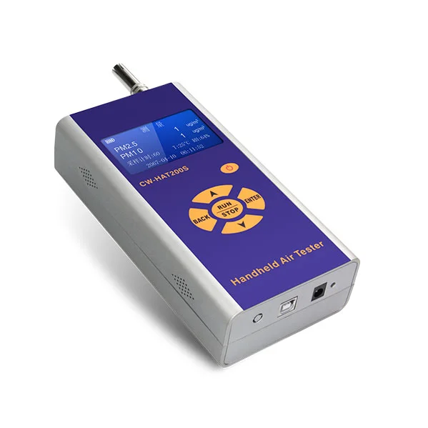 Portable PM2.5 Detector micro laser sensor  air quality monitoring system