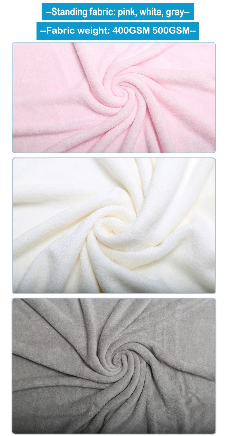 Hooded Baby Towel Elephant Face Hooded Bath Towels For Babies With Hood Animal Poncho For Girl Towels Baby Robe Set