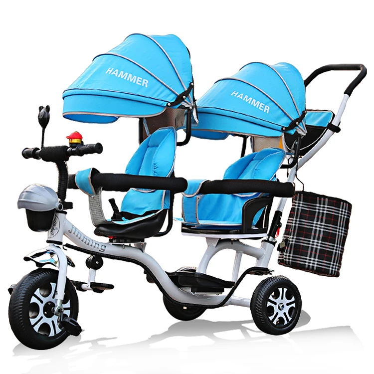 double trike stroller