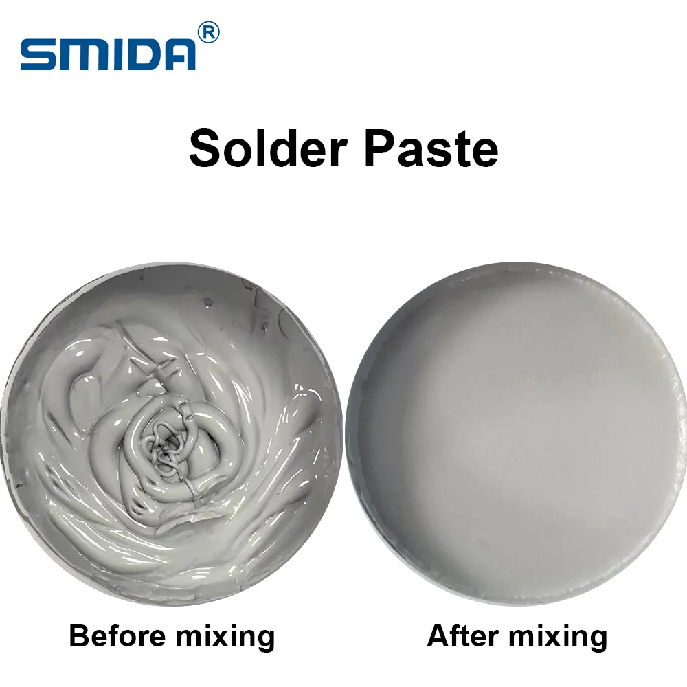 1500 мл Вакуумный планетарный центробежный смеситель используется для смешивания паяльной пасты SMIDA