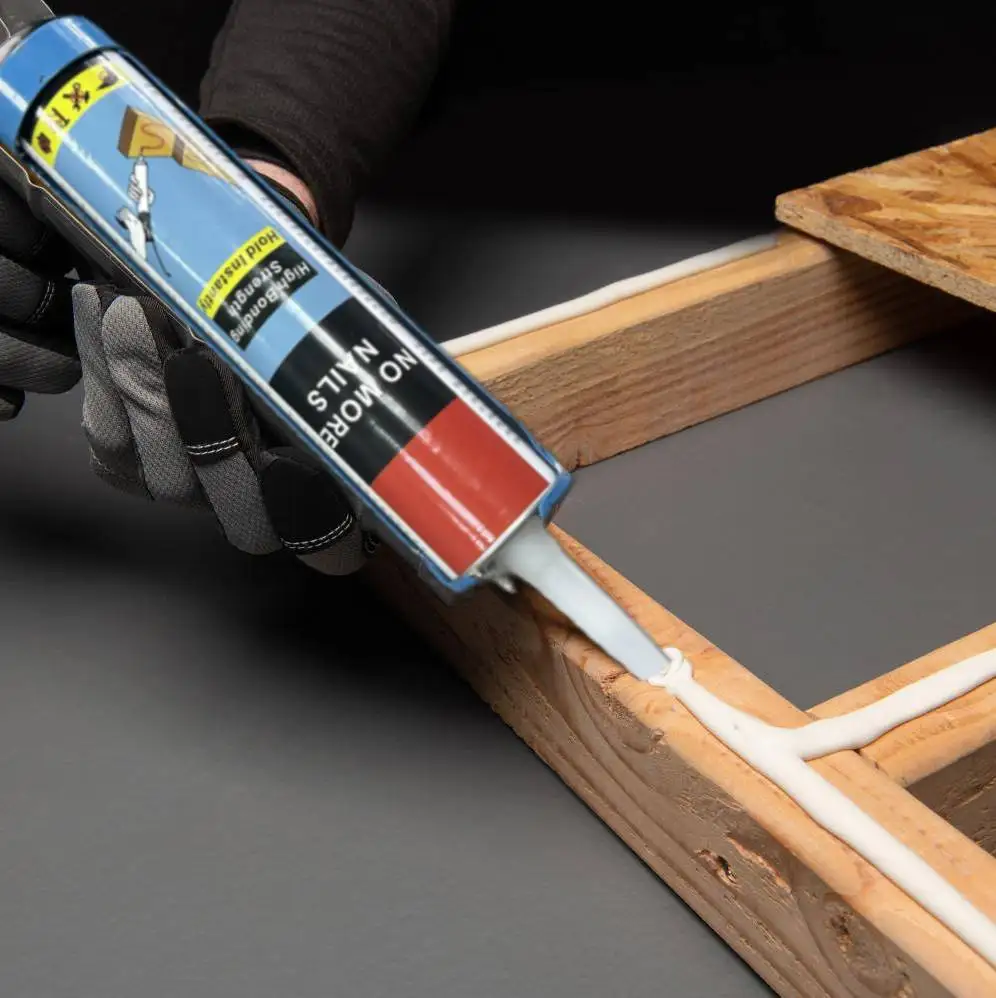 Heavy Duty No More Nails Glue Adhesive Cement Liquid Nail Silicone Sealant for PVC Construction & Woodworking ISO9001 Certified