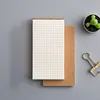 Carnet à grille blanche
