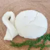 Coussin en coton blanc + Coussin décoratif en option