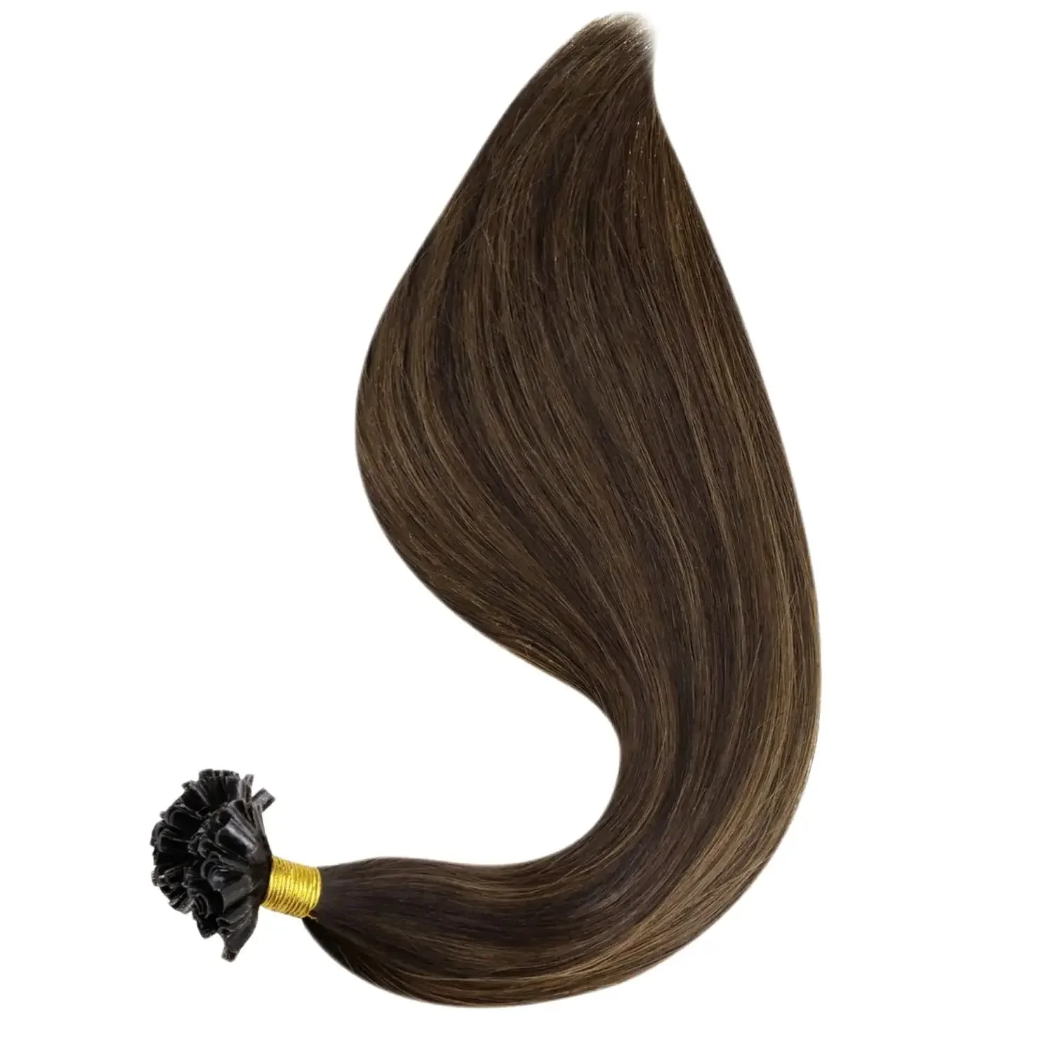 U-tip Extensions Aus Echtem Remy-haar Für Natürliches Haarvolumen_voghion.com