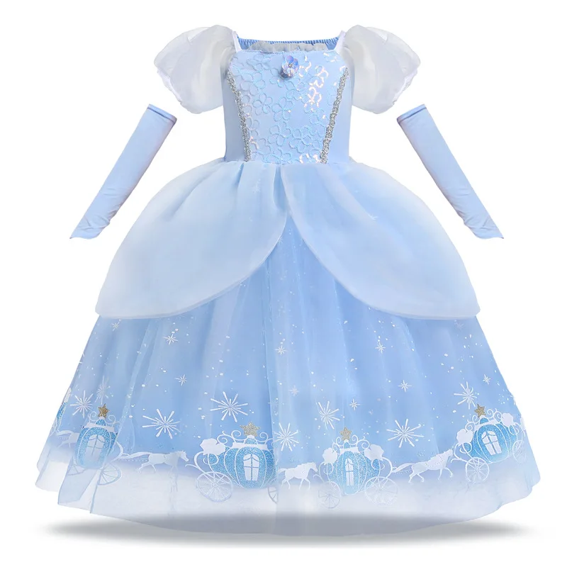 Cindy Princess Puffy Gauze Dress