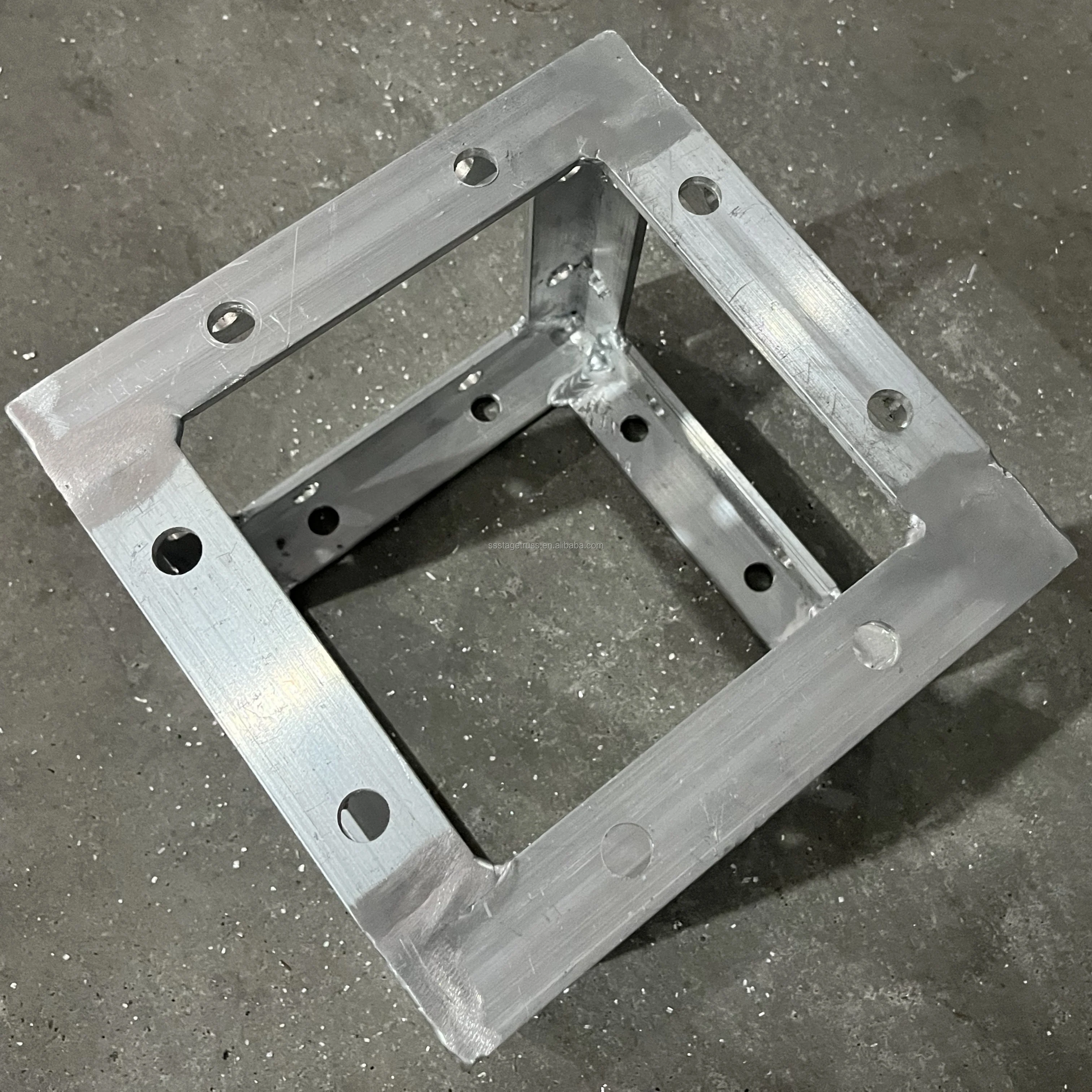 product aluminum bolt truss 6 way corner box stage lighting display eye bolt truss connector for sale-6