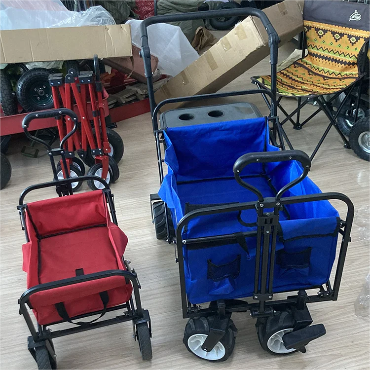 Открытый универсал пляжный сад кемпинг Пляжная тележка с надувными колесами для