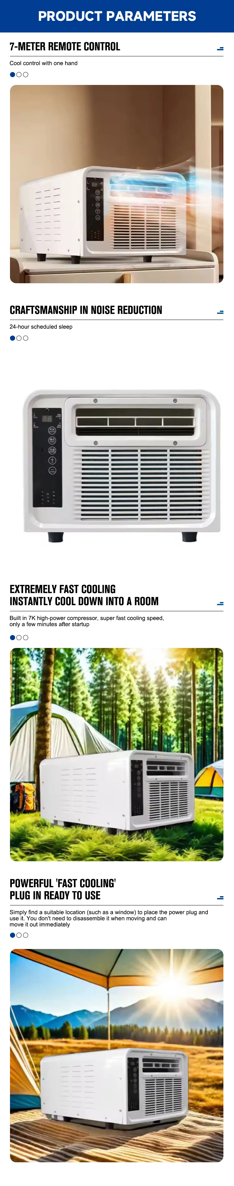Window Air Conditioner, Inverter, 6000 Btu, Electric - detail 4