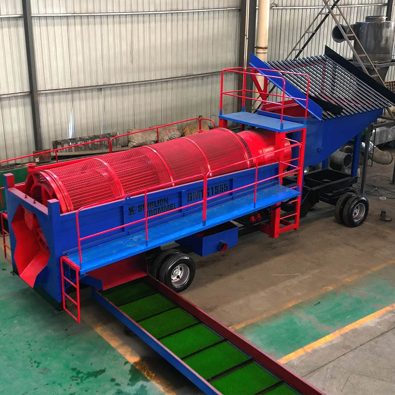 Small Scale Alluvial Gold Washing Plant Gold Gravity Separator Machine Gold Extraction Equipment