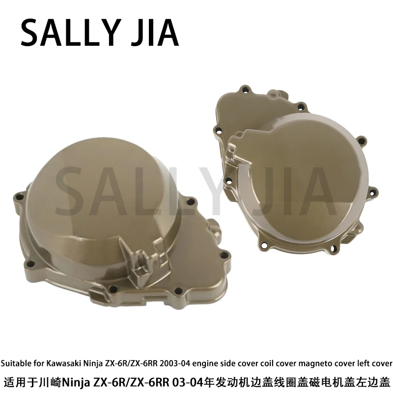 Suitable for Kawasaki Ninja ZX-6R/ZX-6RR 03-04 Engine Side