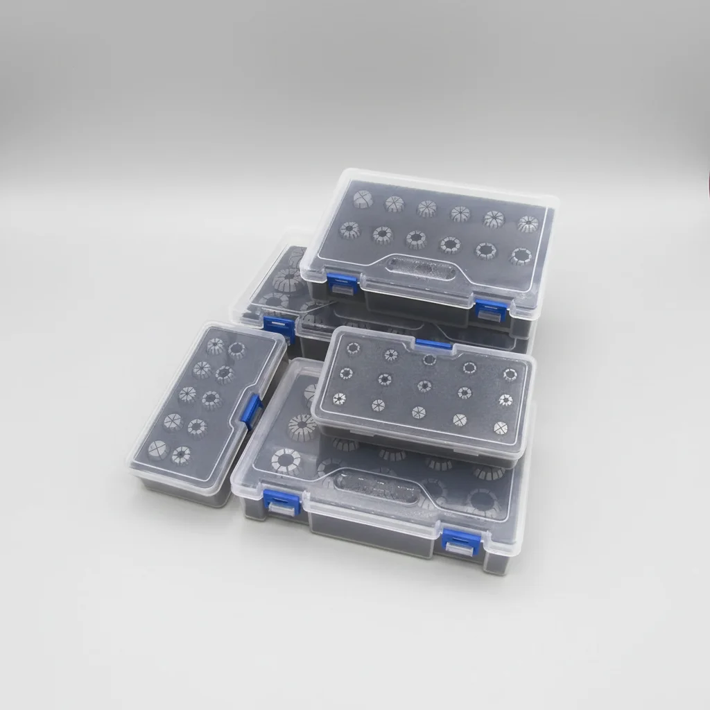 TEBAK High-precision Chuck ER32 8 11 16 25 40 Spring CNC Engraving Machine ER20 Button Rod Clamping Device