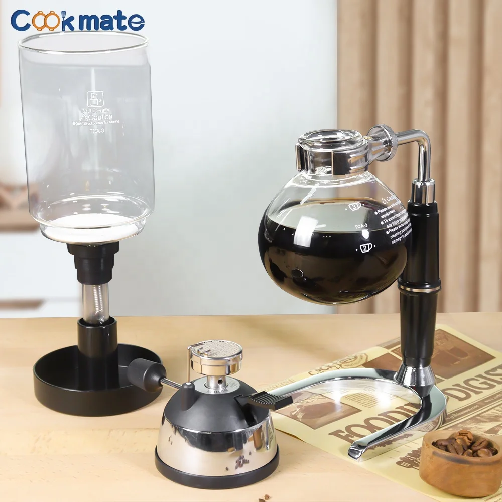 Премиум Прочный портативный сифон Сифон Вакуумный набор для приготовления кофе подарочный инструментов экспертного пивоварения