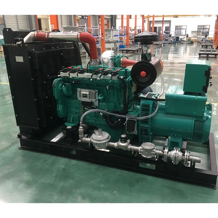 China Factory Price Biogas Generator 100kVA 100kVA LPG Generator 80kW 80kW Natural Gas Generator