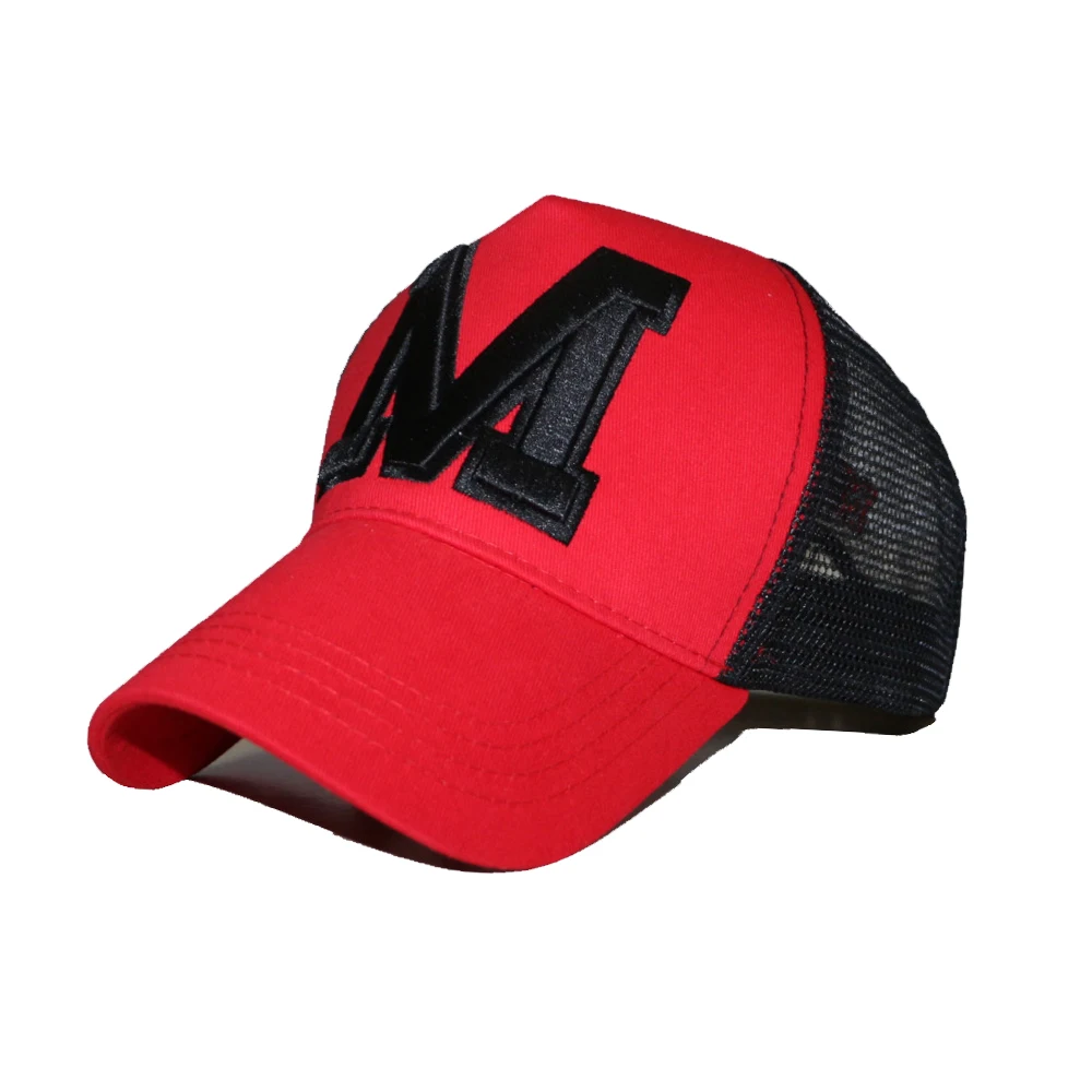 Get Free Sample Delivery within 15 Days Mens Trucker Caps Custom  Embroidery Logo 5 Panel Mesh Truck