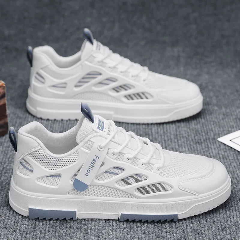 Men's Shoes Summer Breathable New Mesh Sports Board Shoes Men's Summer Soft Bottom Mesh Shoes
