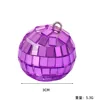 Clous en corne violets de 3 cm