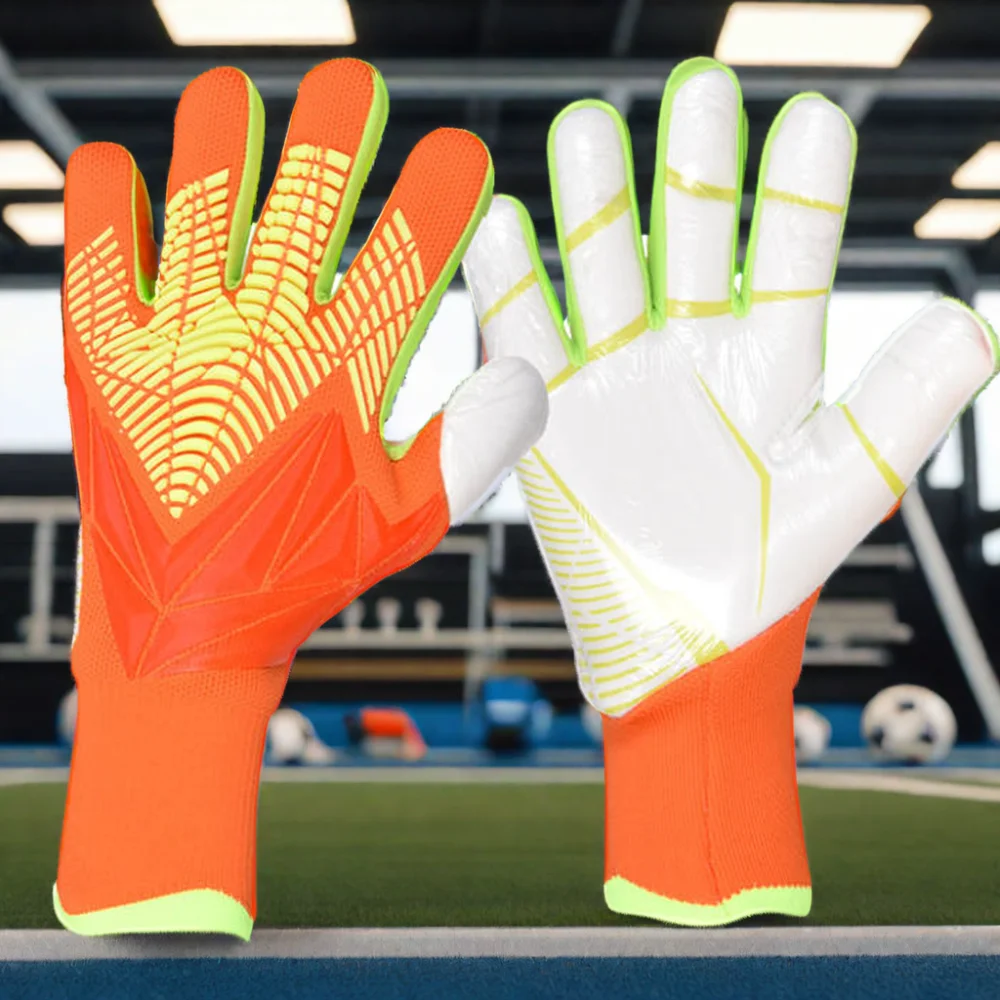 2024 Professional Football Gloves Adults Children Latex Goalkeeper Gloves  Finger ProtectionTraining Sports Players