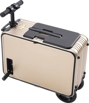 Hot Sale 20-Inch Micro Carry-On Travel Luggage Rechargeable Scooter with Auto Manned Suitcase ABS Material From Guangzhou