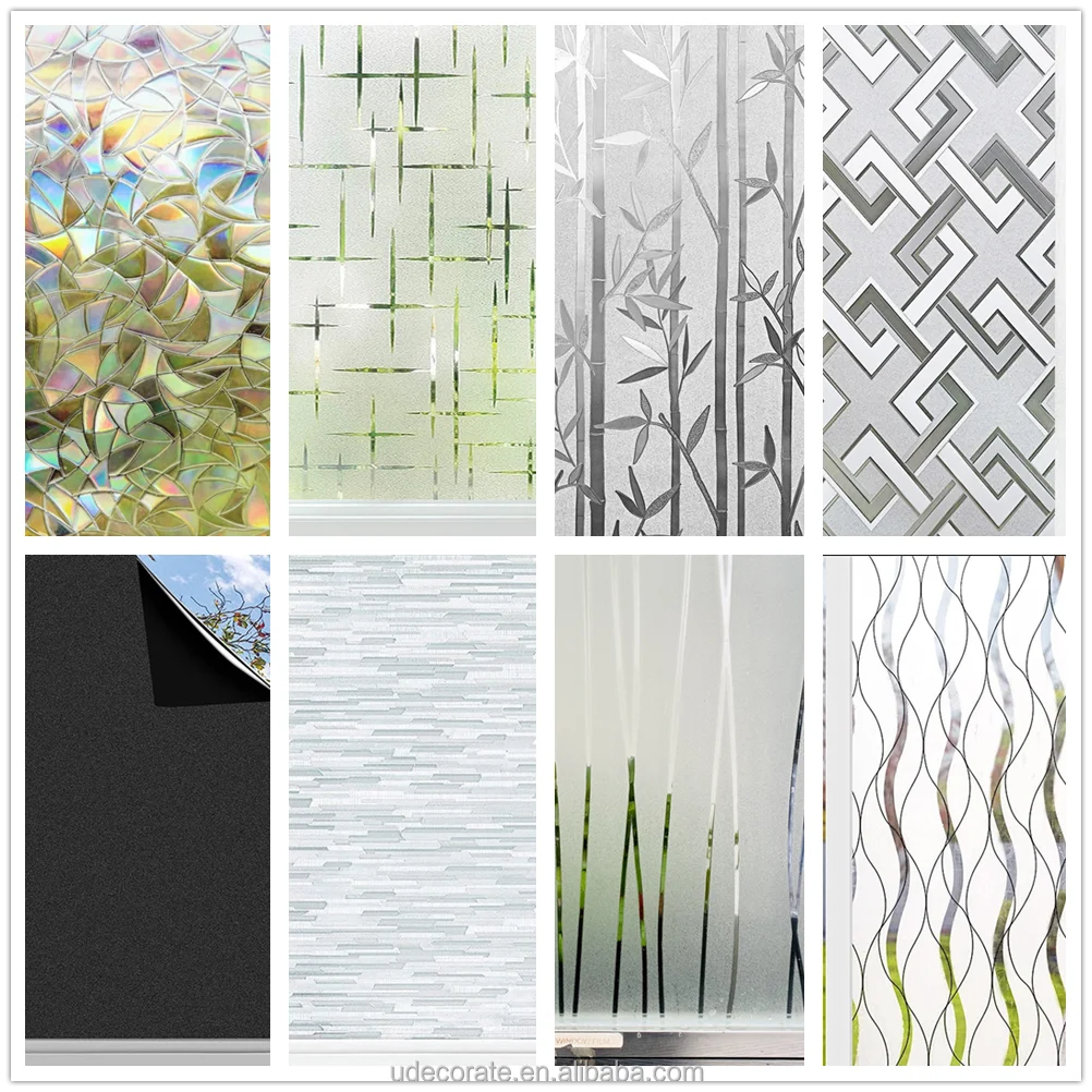 Removable Electrostatic Sticker Static Cling Pvc Film Custom Sticker