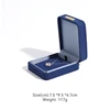 Boîte à collier bleu