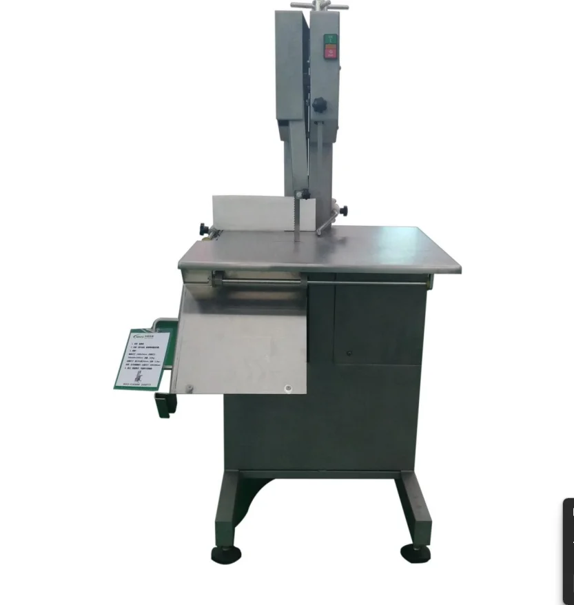 Electric automatic bone saw machine stainless steel commercial frozen meat industrial large bone cutting machine