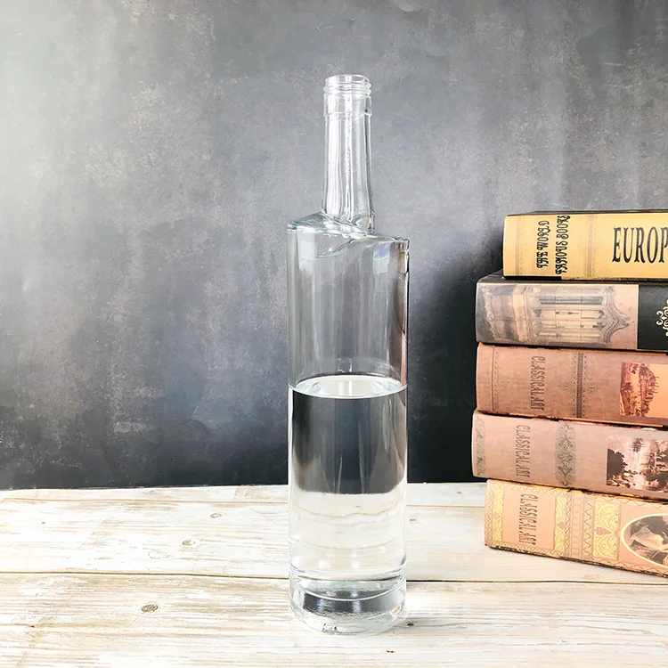 Custom Made Clear Liquor Bottles Whiskey Glass Bottles 750ml For Sale Buy Clear Liquor Bottles