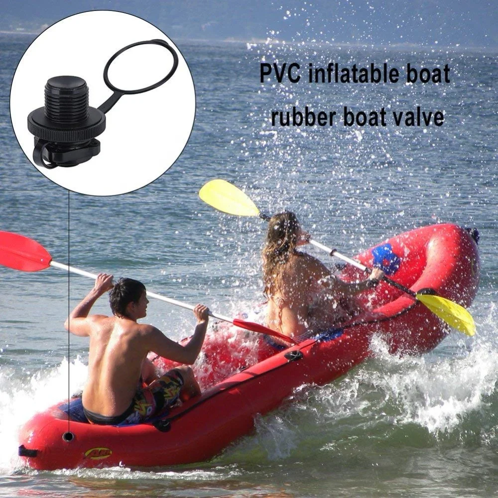 Tapones De Aire Para Kayak O Bote Inflable - 2 Unidades, Rosca Rápida Y Antigoteo