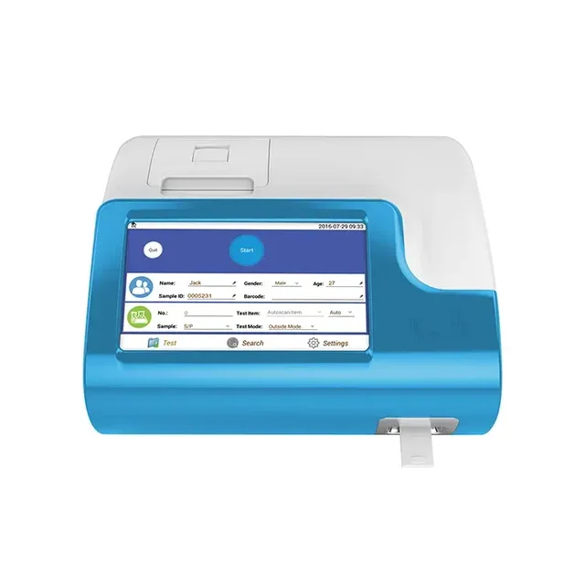 Getein 1100 Blood Testing Equipment Hormone Analyzer CTnI/HbA1c/D-Dimer/T3 T4/TSH/BNP POCT Analyzer