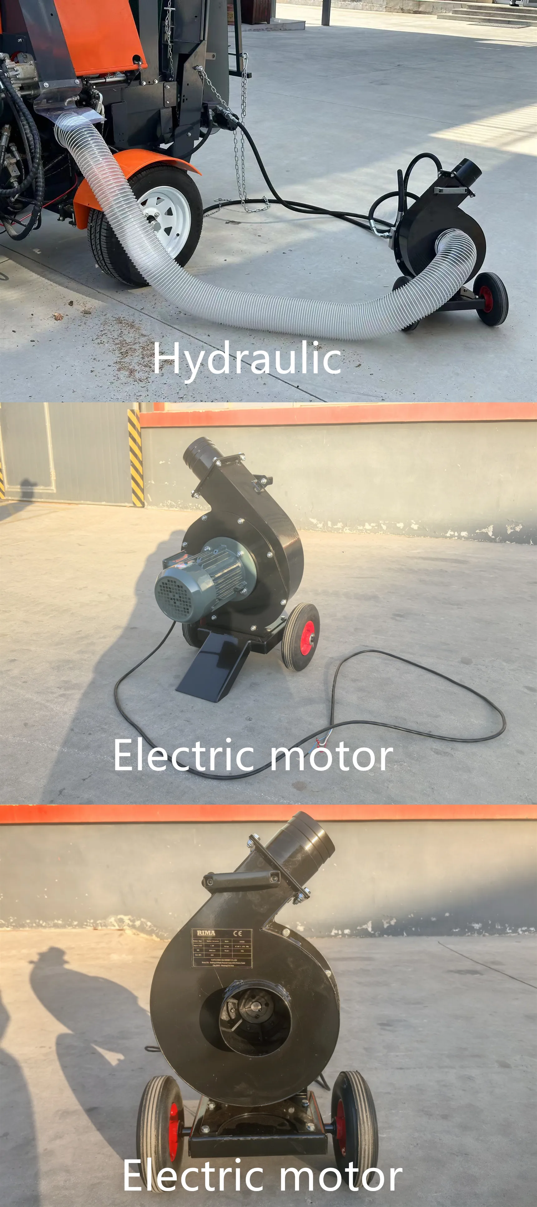 Centrifugal Fan, Electric, Log Splitter - detail 4