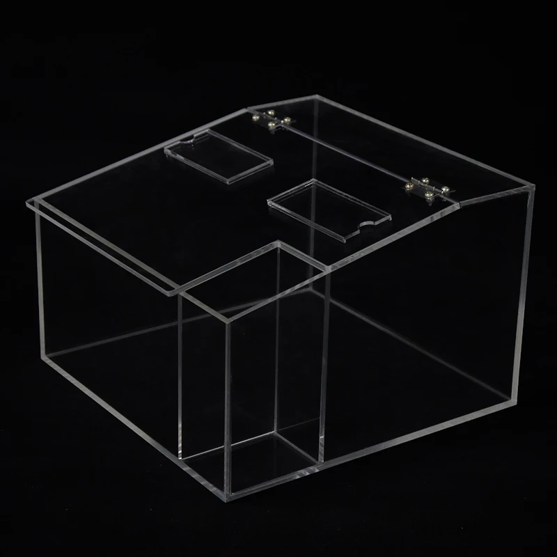 Transparent Acrylic Candy Storage Box With Price Tag Slot For Candy ...