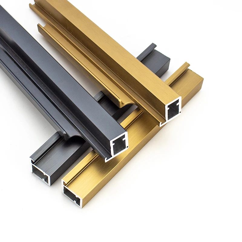 Kingliye Aluminium Profile Wardrobe Furniture Handle Profiles