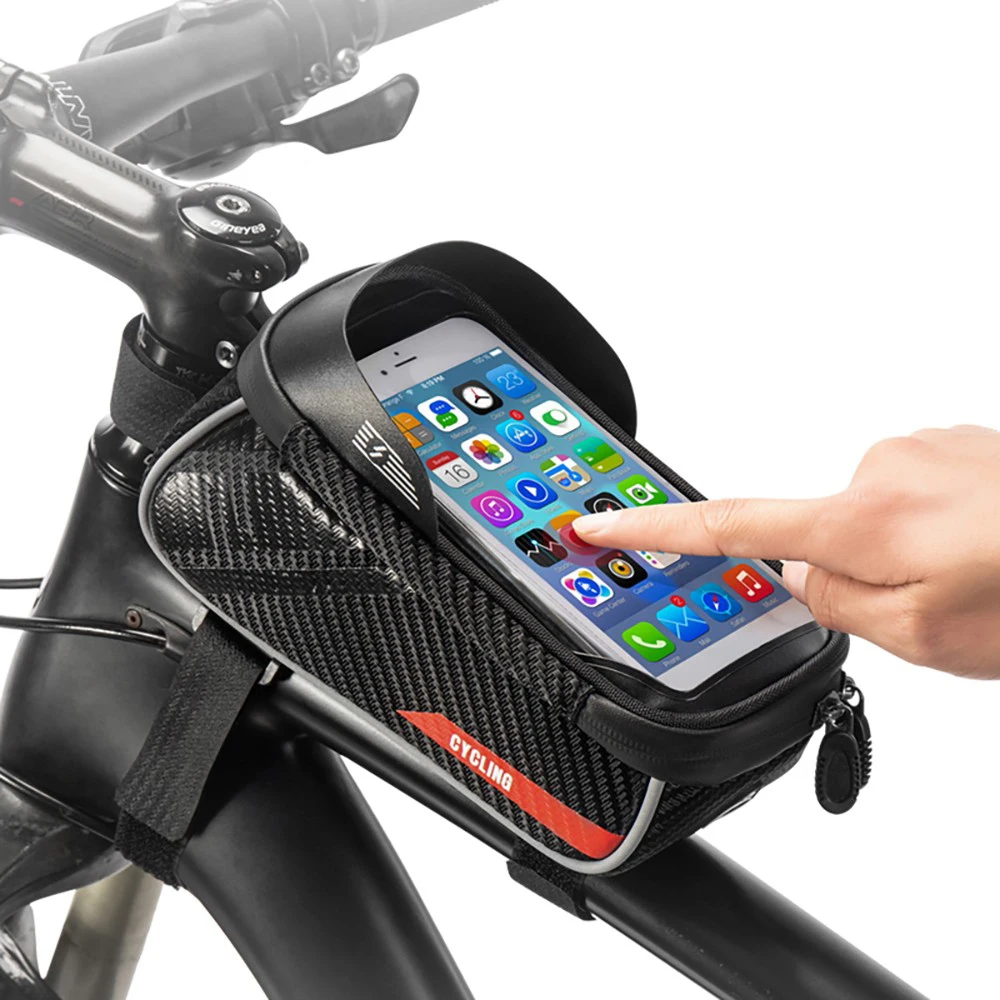 phone pouch bike