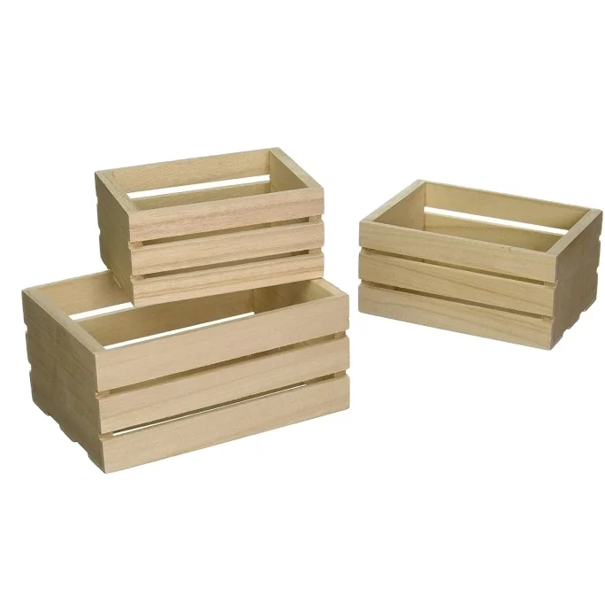 Small Wood Crates Unfinished Wooden Mini Crates Buy Wooden Crate
