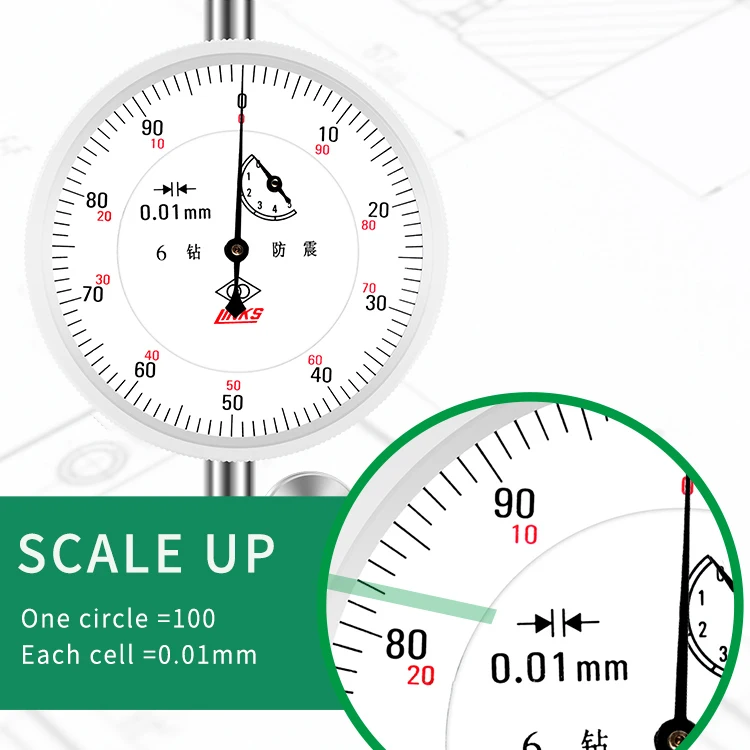 160-250 метр точное разрешение 0,01 мм тест на концентричность инструмент измерительный индикатор