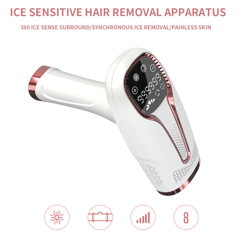 IPL Hair Removal Device | Permanent Painless At-Home Laser Hair Remover Machine with LCD Display main image 0