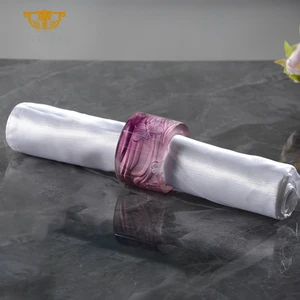 Crystal Beaded Napkin Ring Designer Decorative Wholesale Latest Arrival Table Top Fancy Napkin Holder