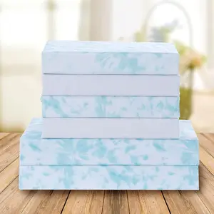 Comfort Ultra-Soft Double Brushed 6-Piece Microfiber Sheet Set Beautiful Tropical Patterns, and Vibrant Solid Colors, Luxury