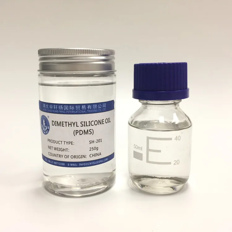 Silicone Oil 10 cst Dimethylpolysiloxane Polydimethylsiloxane for Thermal Fluid of Freeze Dryer and High Temperature Oil Bath