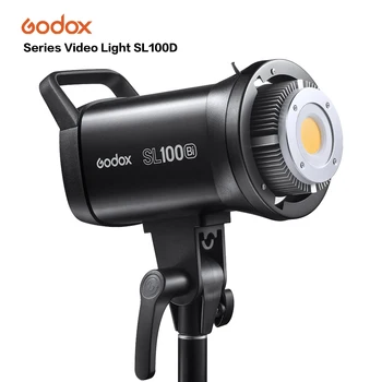 Godox SL100Bi 100W 2800-6500K White Yellow Version LCD Panel LED Video Light Continuous Output Bowens Mount Studio Light