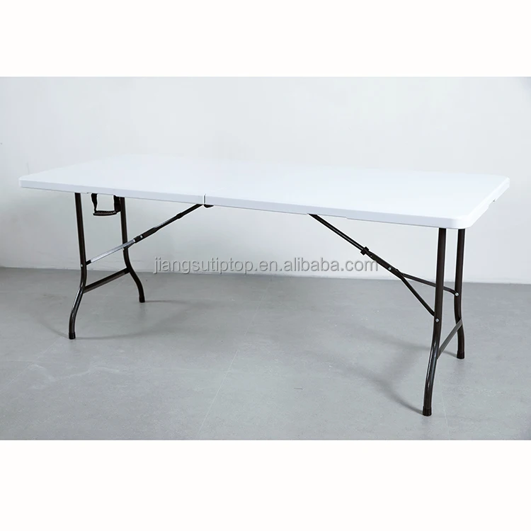Tiptop Easy Carrying 6ft Foldable Picnic Bench Outdoor Plastic Folding