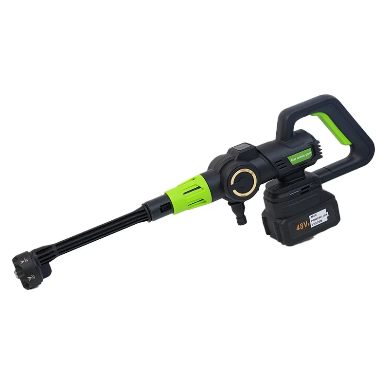 Brushless Portable Mini Electric 12V High-Power Washing Gun Battery Powered Car Washer for Cleaning Cars Gardens Glass Floors
