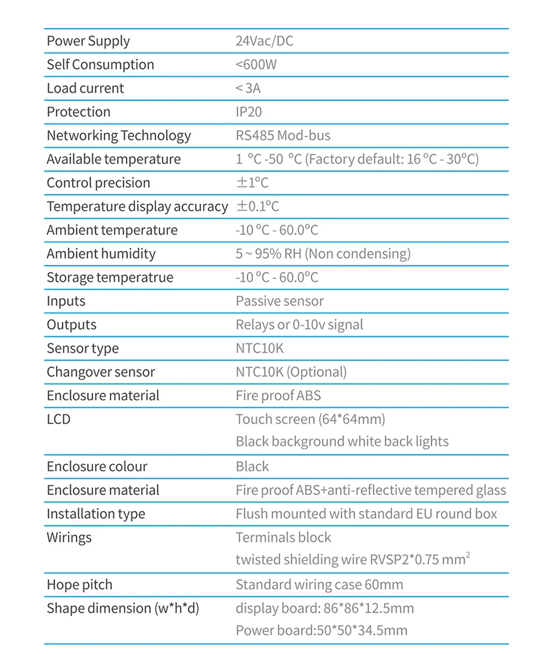 Bandary programmable wifi wireless boiler digital thermostat controller for gas boiler details