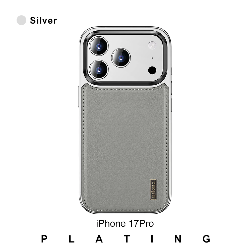 Magnetic soft case for iPhone 17 Shockproof 6-Layer case for iPhone 17 Pro Case Model Protection with Premium Metallic Coating