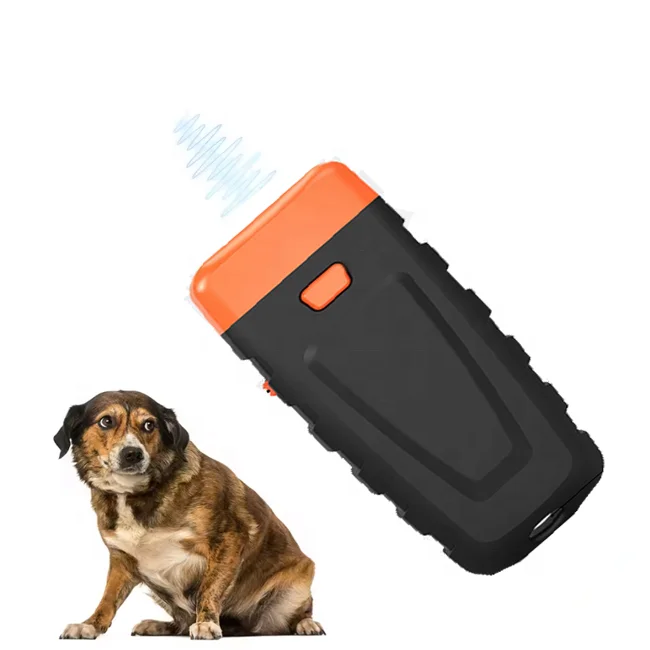 SJZ NEW Arrival Outdoor Rechargeable Bark Control Sonic Dog Barking Deterrent Device Anti Barking Device Ultrasonic Dog Repeller