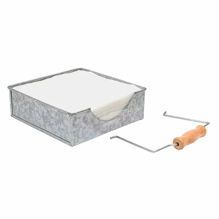 Креативный держатель для салфеток AHOME в фермерском стиле, плотный стальной держатель для салфеток