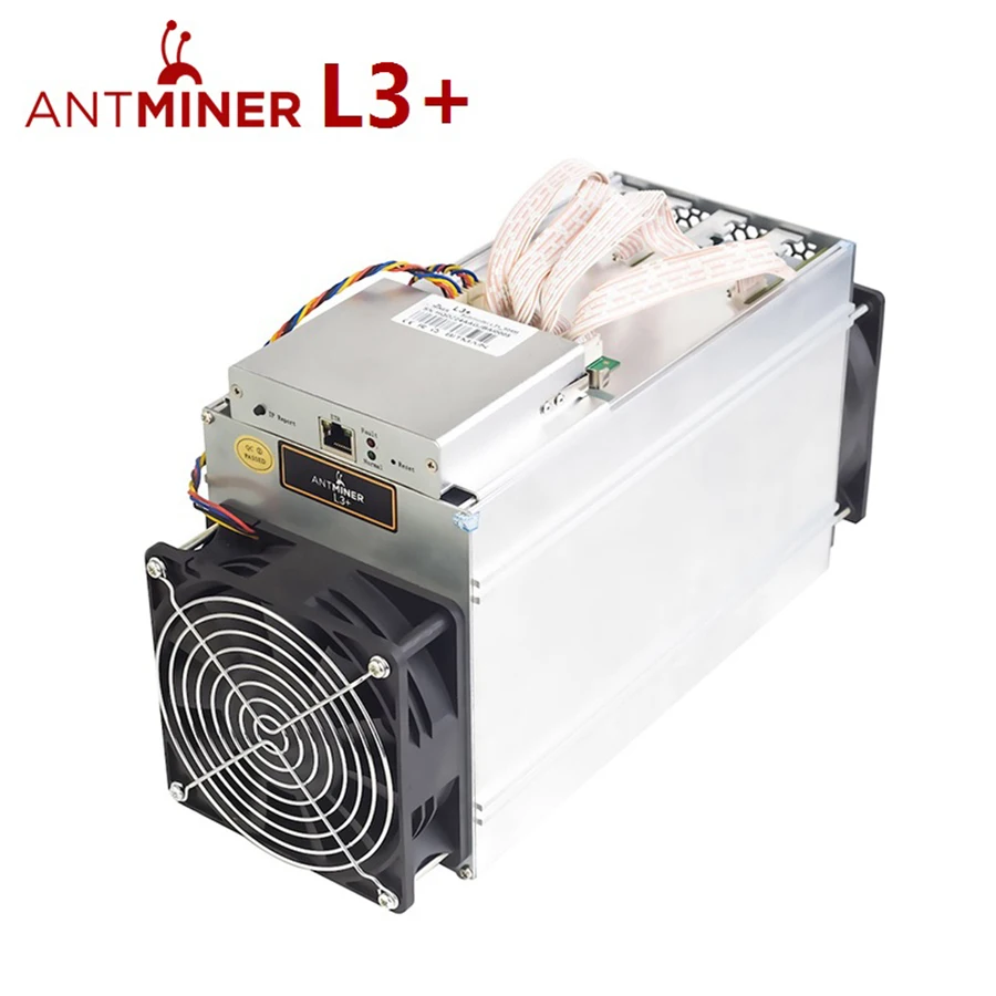 504m 504mh/S Scrypt Asic Bitmain Antminer L3+ With PSU LTC Litecoin Mining